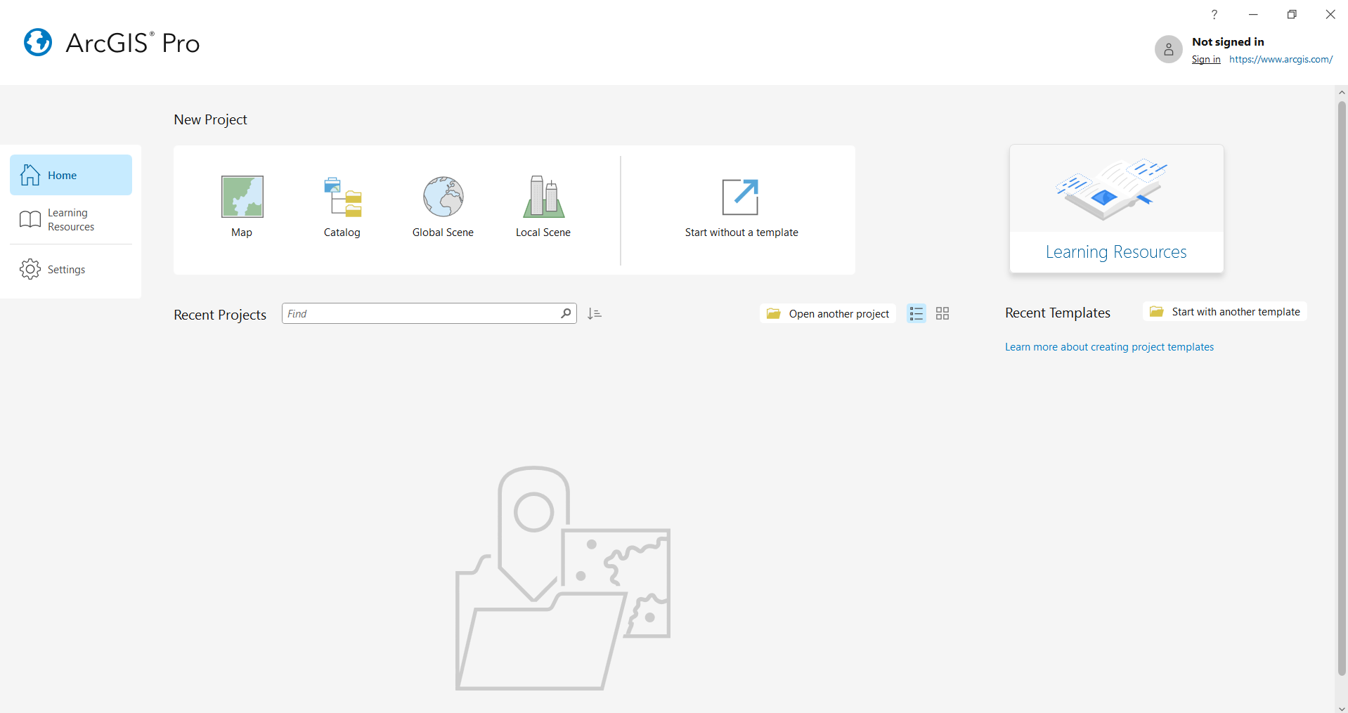 ArcGIS Pro Opened